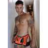 Breedwell Jock Boxer Circuit Breaker Orange neon